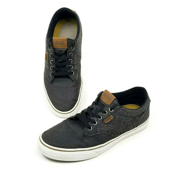 vans atwood black brown